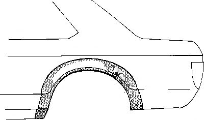VAN WEZEL 375545 -  Боковина